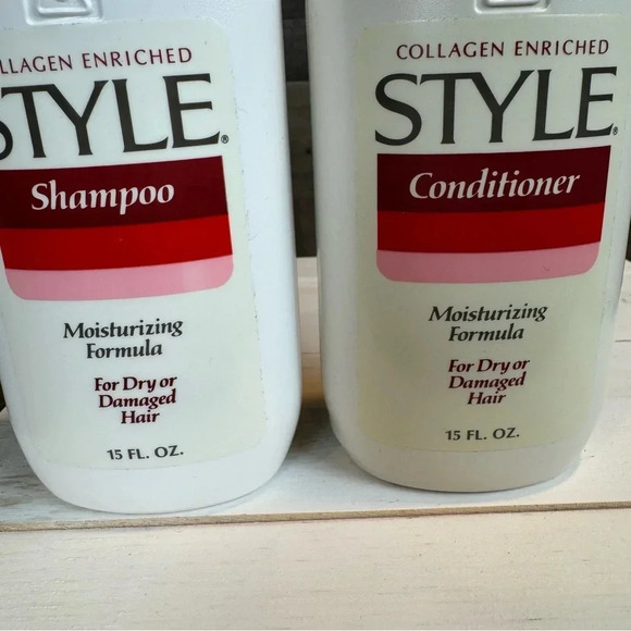 Vintage “Collagen Enriched” STYLE shampoo and conditioner set! - Picture 6 of 6